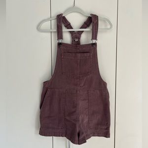 Aerie Werk & Play Denim Shortalls - size Medium